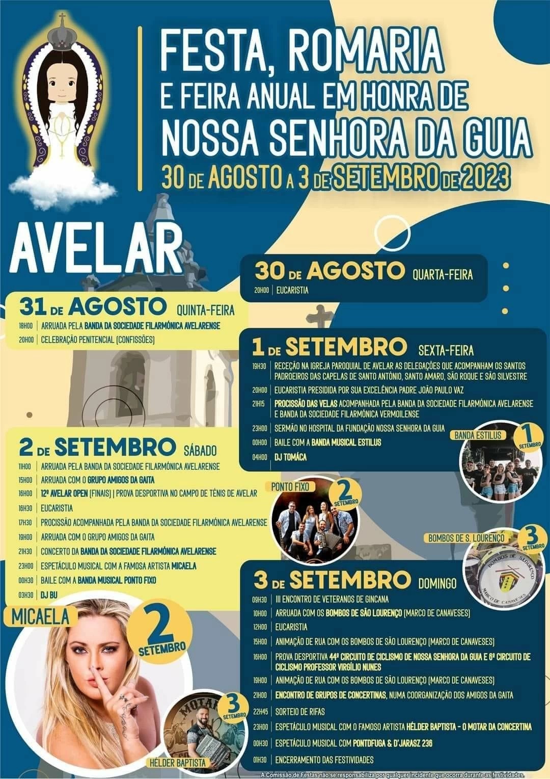 Festa Romaria e Feira de Nossa Senhora da Guia Região de Leiria