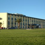 Imagem do exterior do hospital de peniche