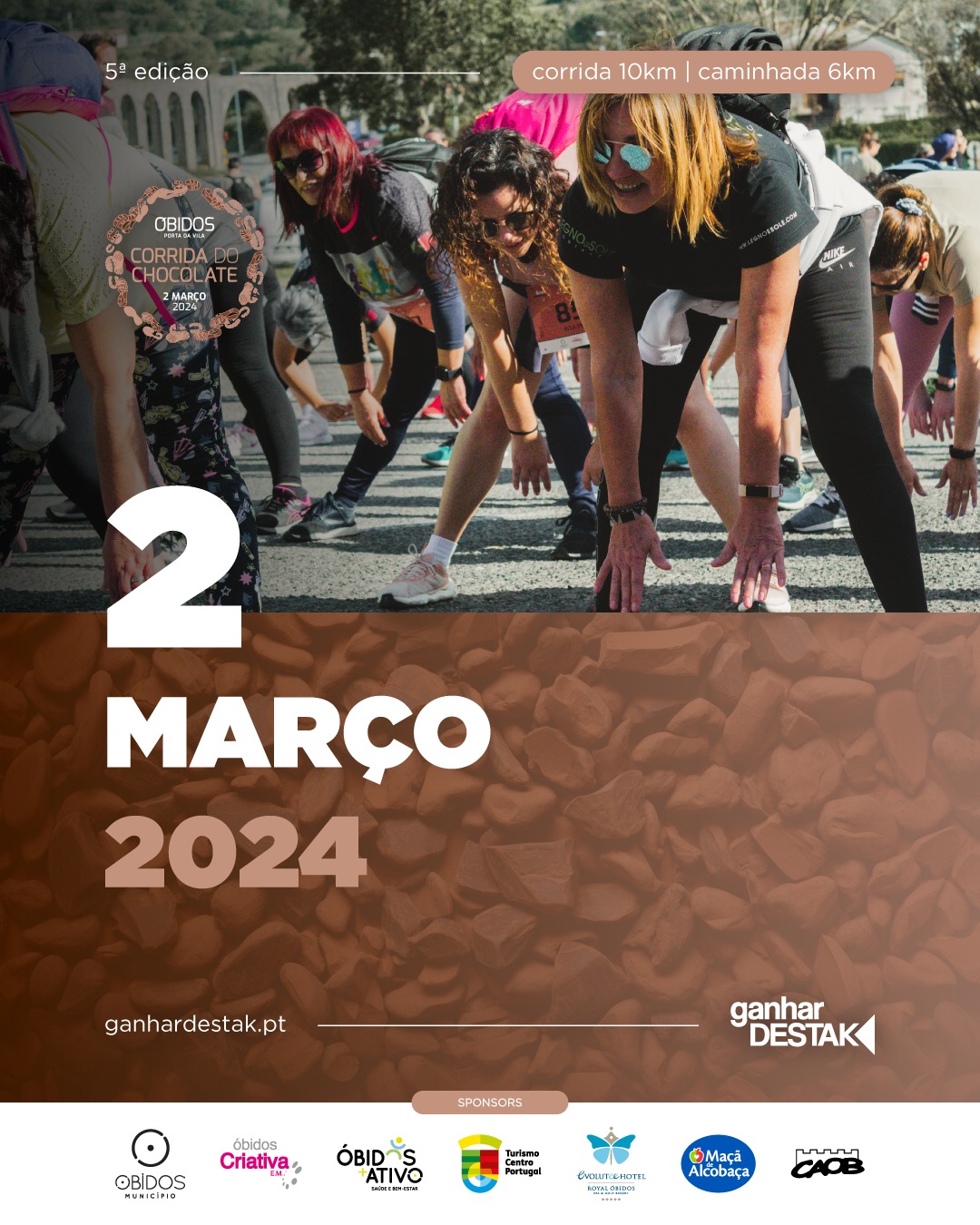 15ª edição da corrida do chocolate Região de Leiria